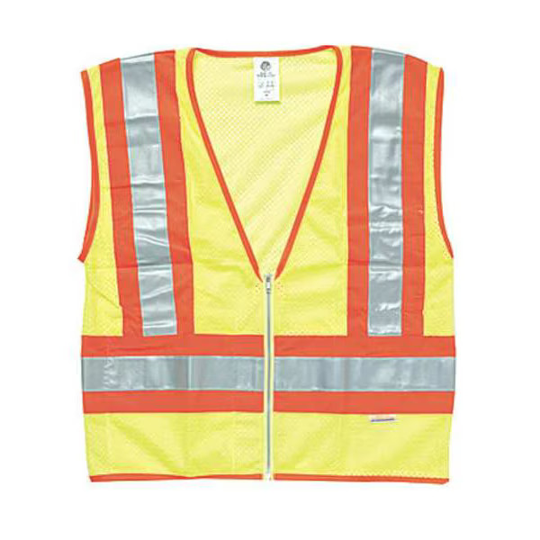 Kishigo XL Class 2 High Visibility Vest, Lime 1056-XL Kishigo 1056-XL XL