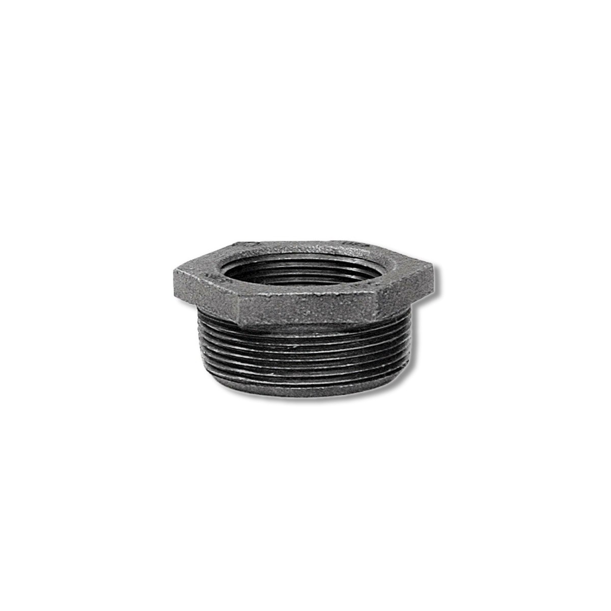 Anvil 1 in MPT X 1/4 in D FPT Galvanized Malleable Iron Hex Bushing 8700130746