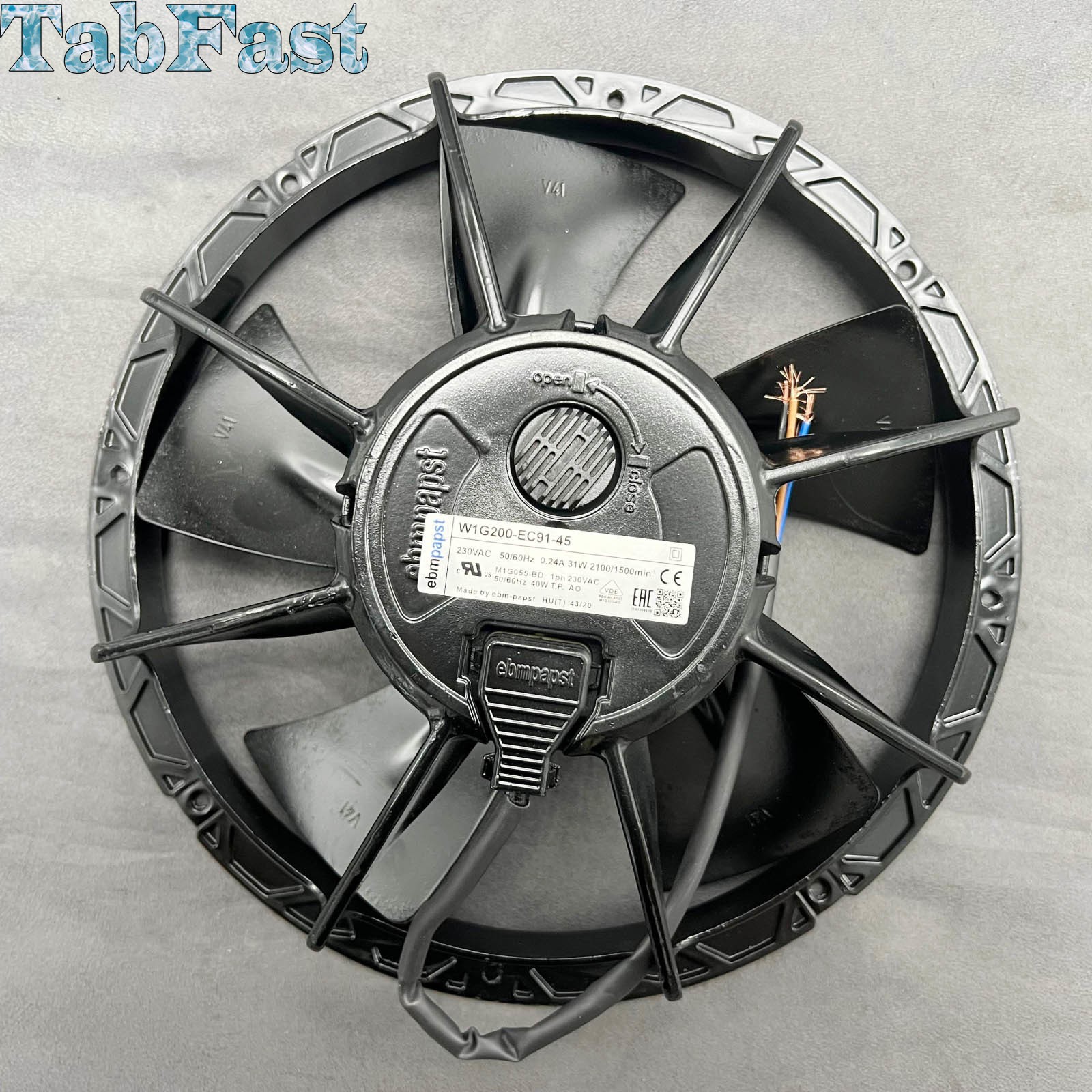 Brand New Cooling Fan W1G200-EC91-45 for ebmpapst