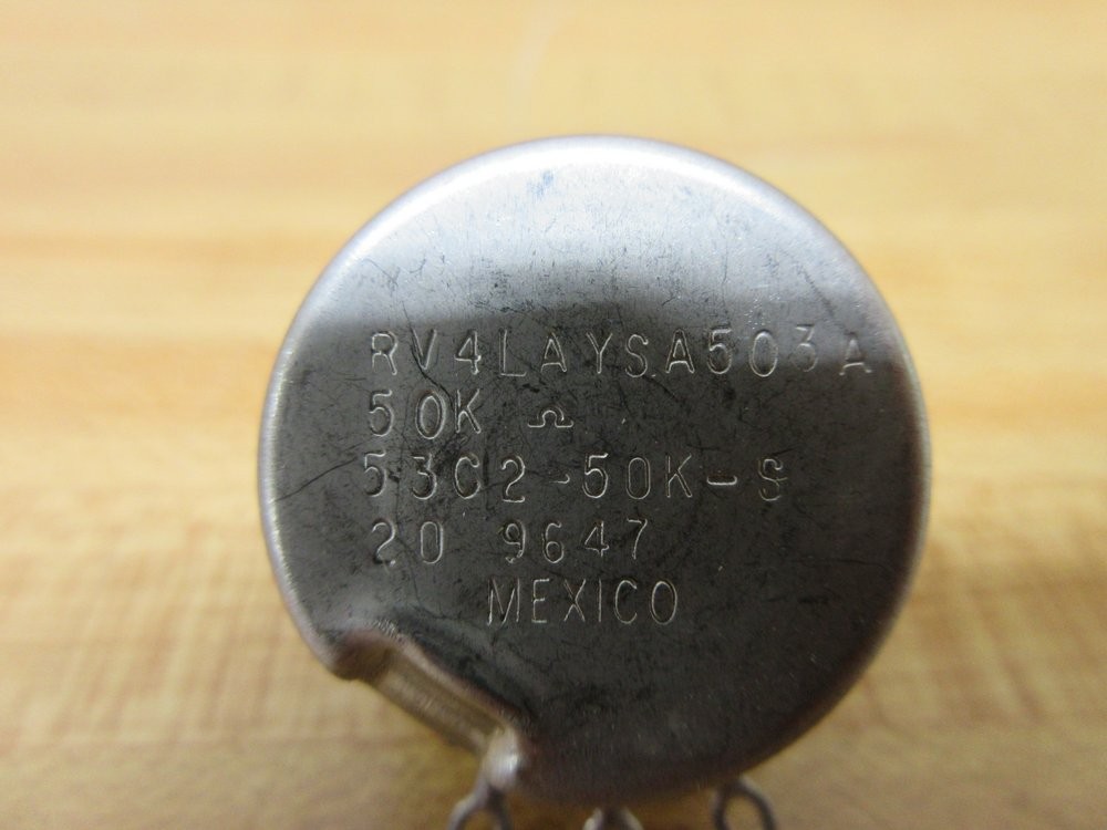 Clarostat RV4LAYSA503A Potentiometer 53C2-50K-S