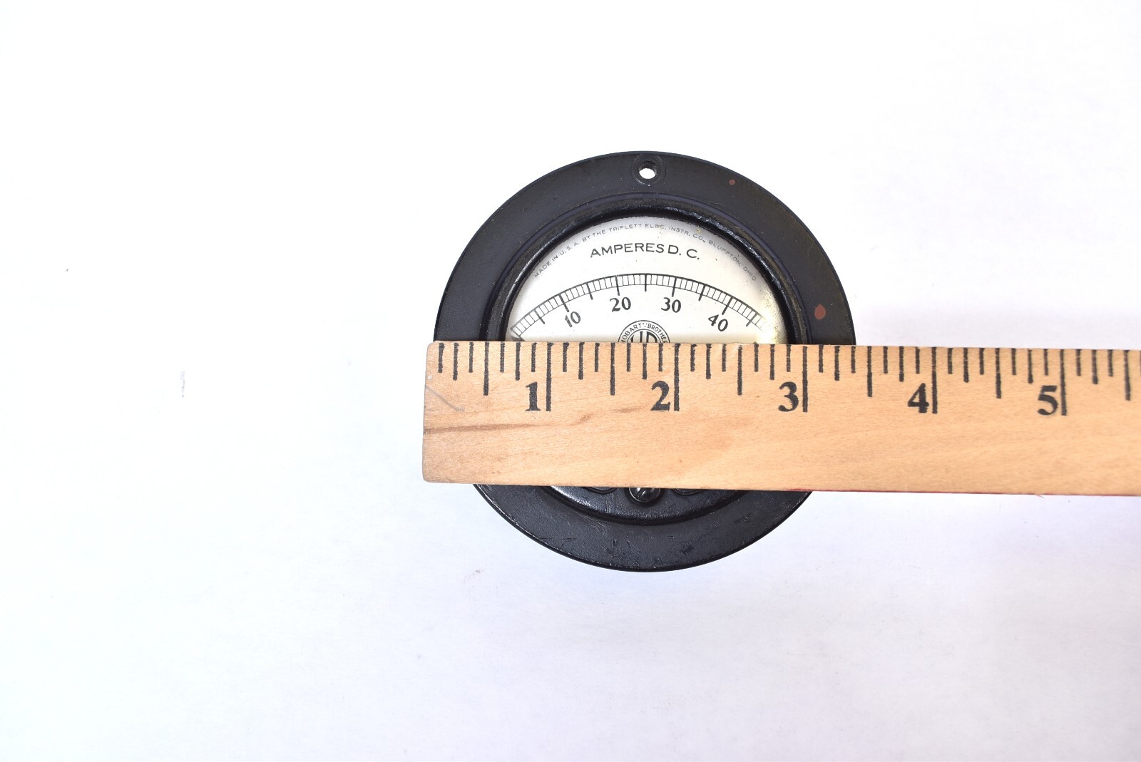 NEW HOBART BROTHERS 321-TH AMPERES D.C. METER 0-50