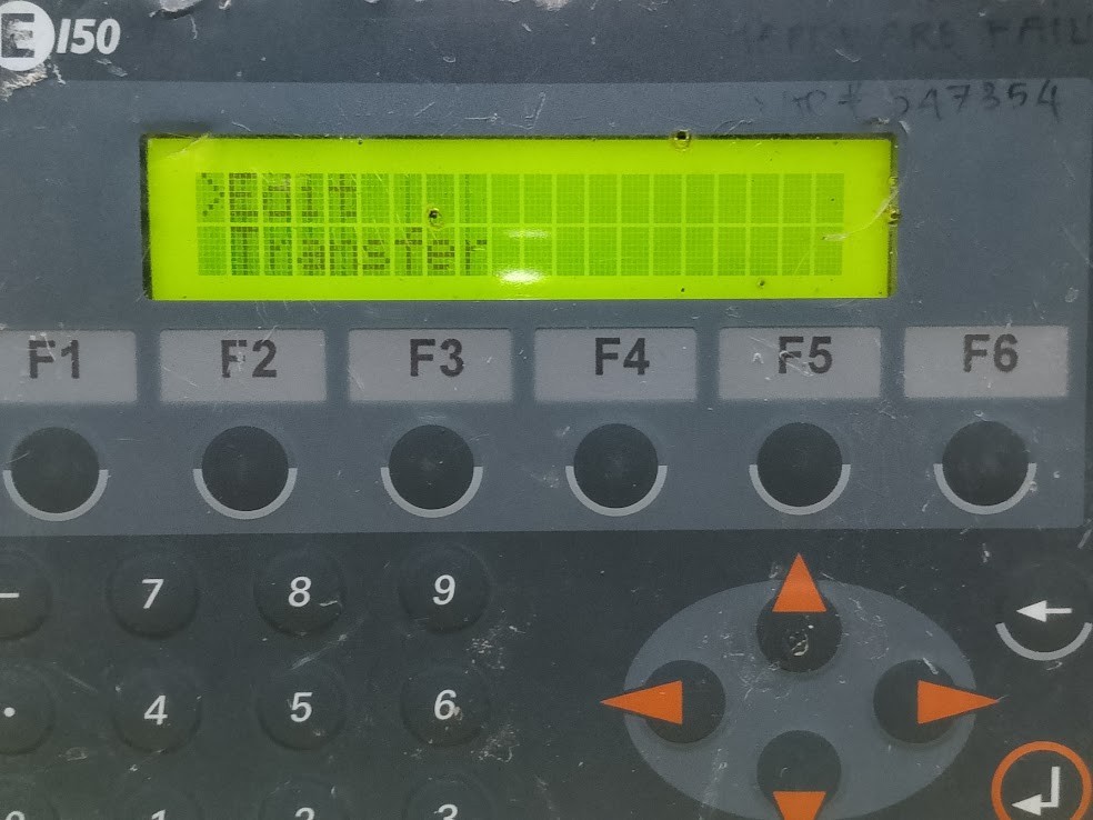 Beijer E150 E207750 Screen Ver 6.04