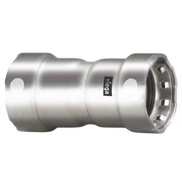 Viega 95300 Viega Megapress Coupling With Stop, 1-1/2″ X 1-1/2″