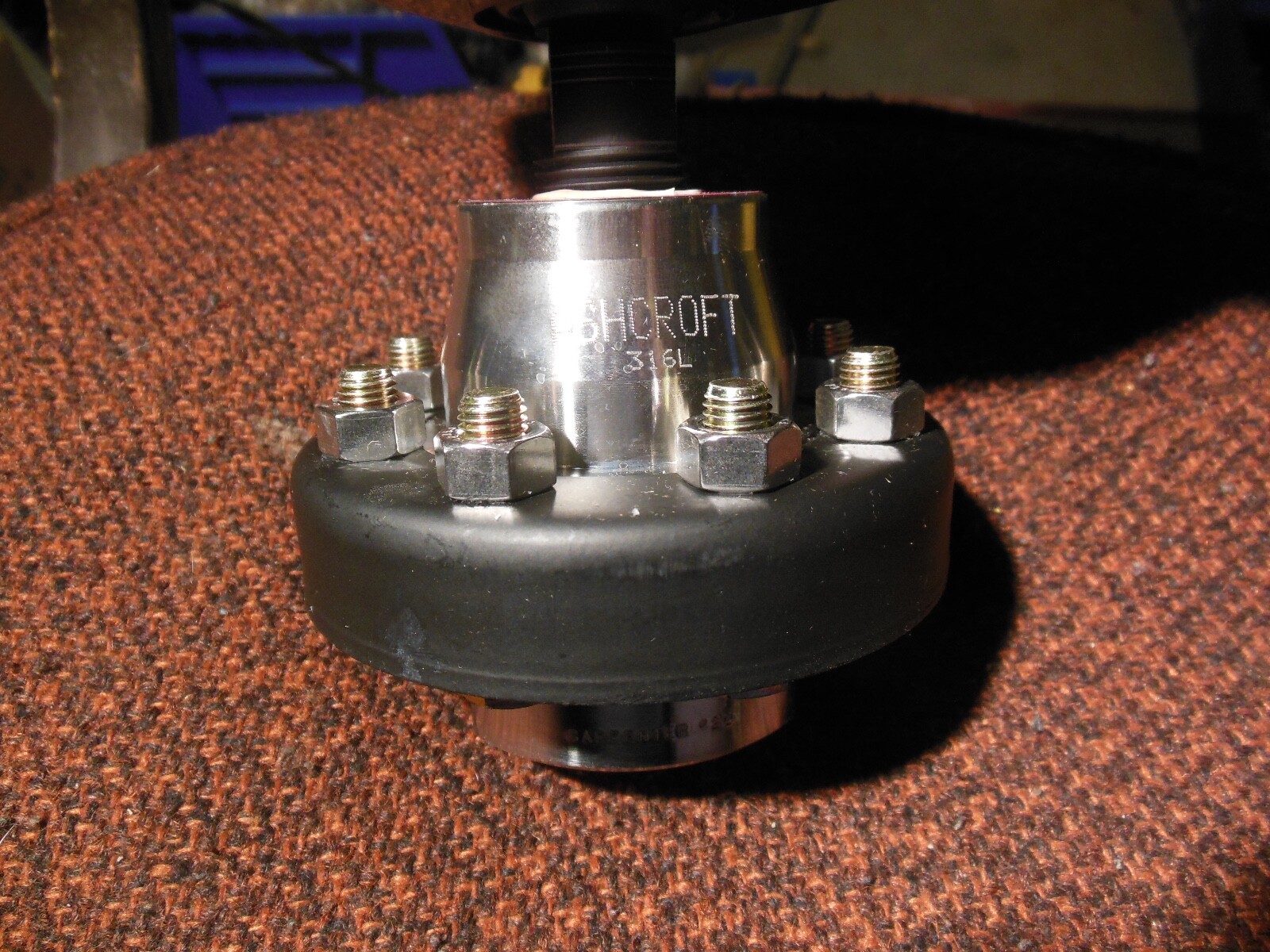 Ashcroft Duragauge w/ Diaphragm seal 45-1279-SS-04L-160#