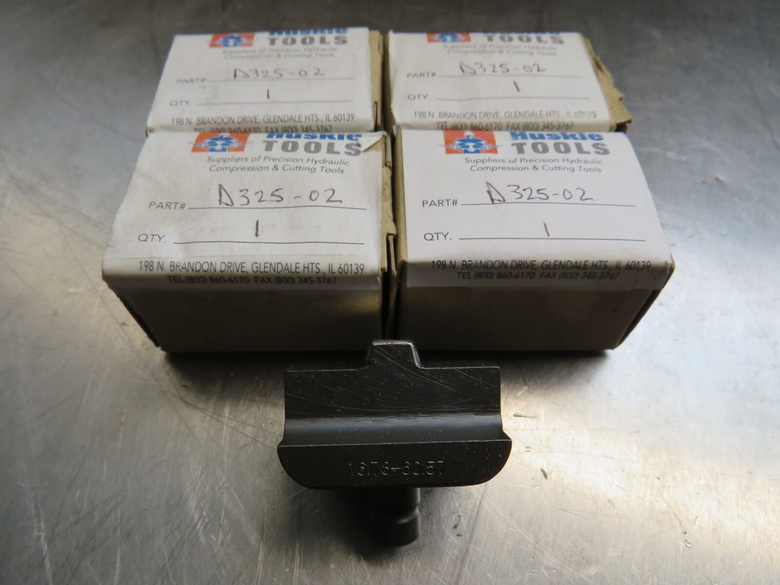 Izumi Crimper 16.78-60.57 #22-60 Crimp Die Husky Tools D325-02 Lot of 4!