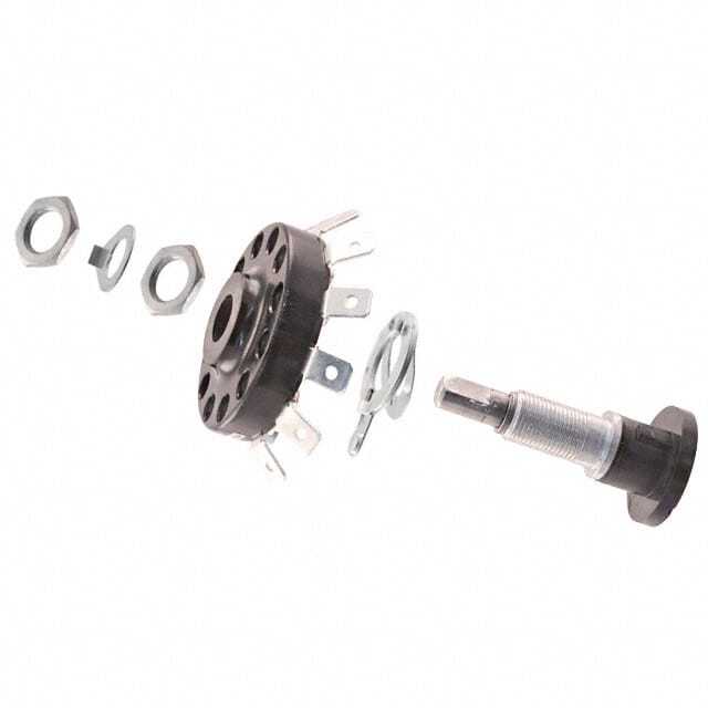 Grayhill 19101-08UL Rotary Switch – 8 Position – SP8T – 15A(AC)/1A(DC) 120VAC…