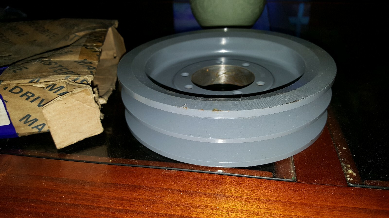 Masterdrive 2B66SDS QD bushing pulley sheave 6.95″ OD two groove with bushing ki