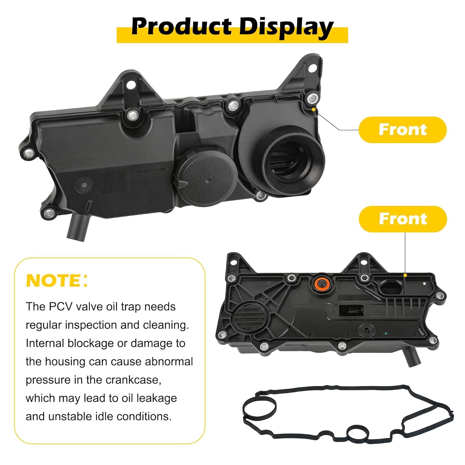 Volvo PCV Valve Oil Trap Compatible XC90 XC60 S60 S80 S90 V60 2.0L Replacement