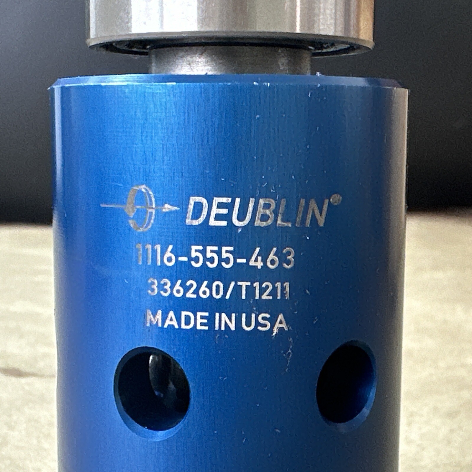 PREOWNED- Deublin 1116-555-463 High Speed Coolant Rotary Joint Module | WARRANTY