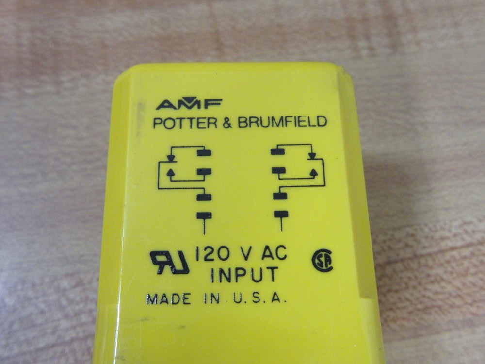 AMF Potter & Brumfield CUA-41-70005 Relay CUA-41-70005-120V AC