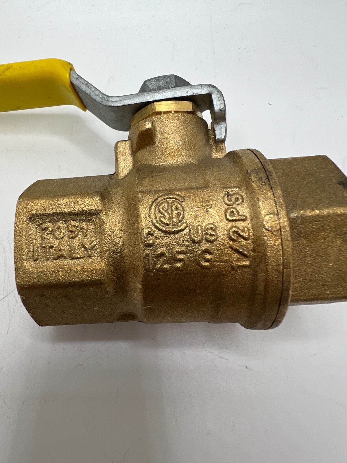 Jomar 3/4″ TWO PIECE BRASS, GAS SHUT OFF BALL VALVE T-100NE