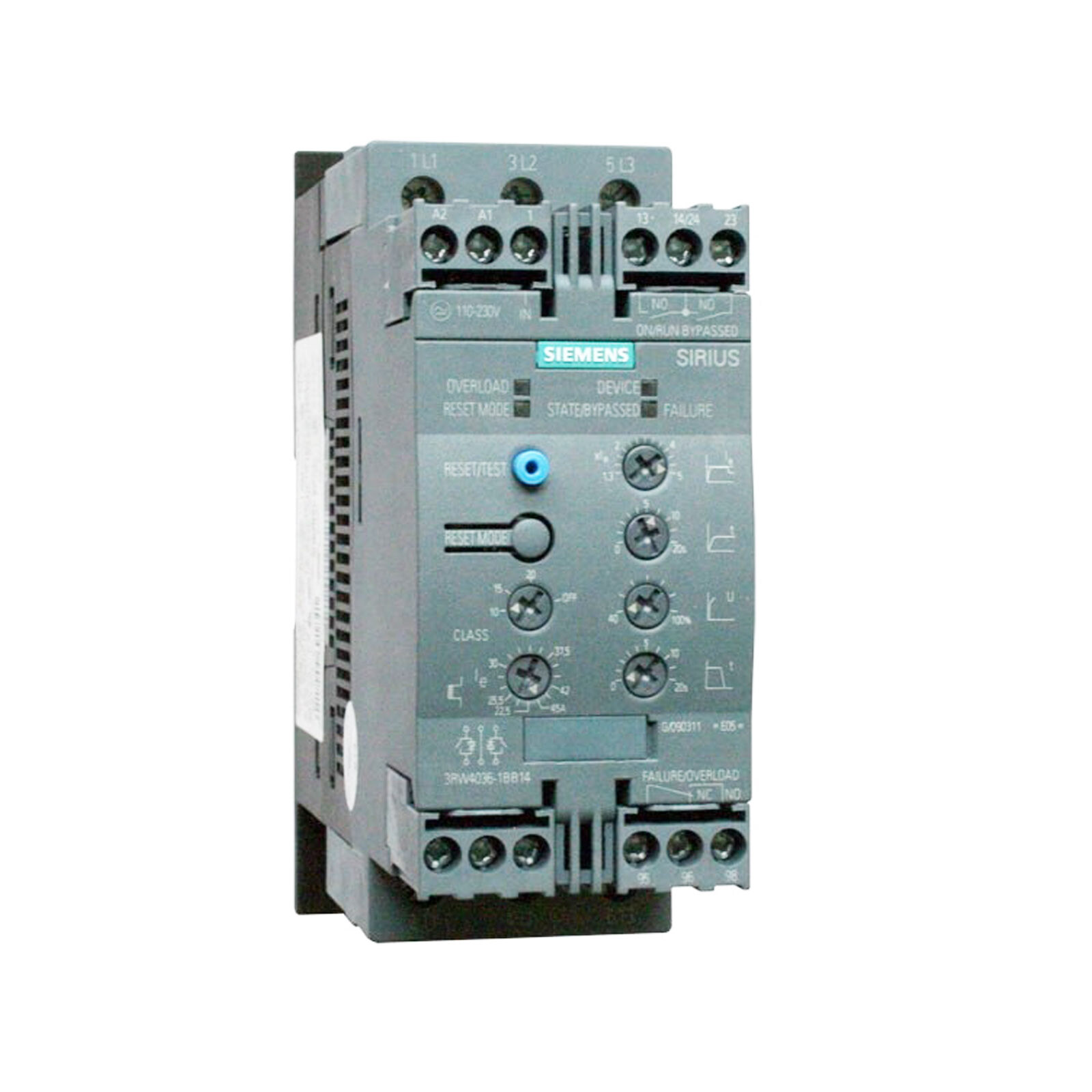 One Brand New 3RW4027-1BB14 SIEMENS Sirius Soft Starter 15Kw 400V 32A – US Stock