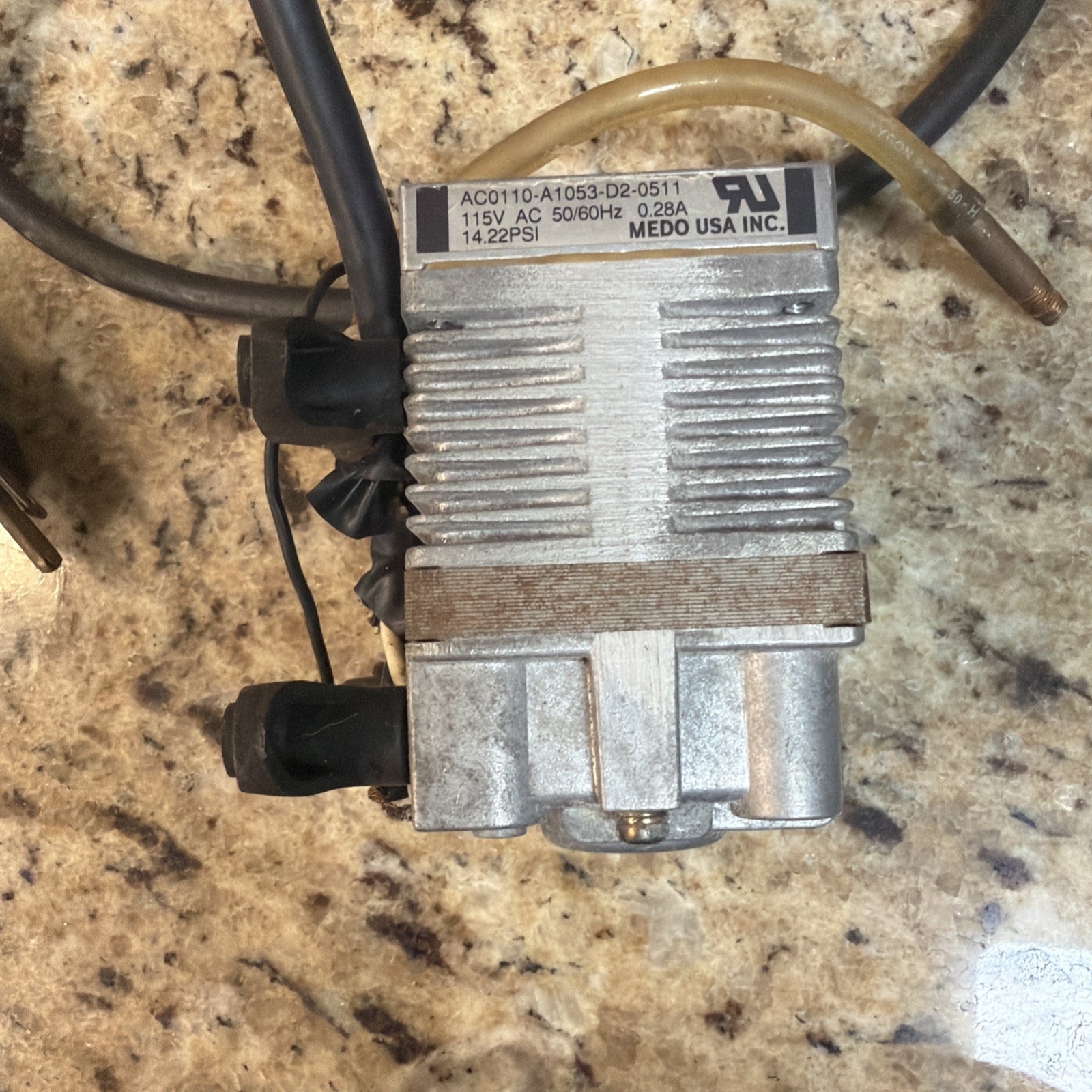 MEDO Corp AC0110-A1053-D2-0511 Linear Piston Air Compressor