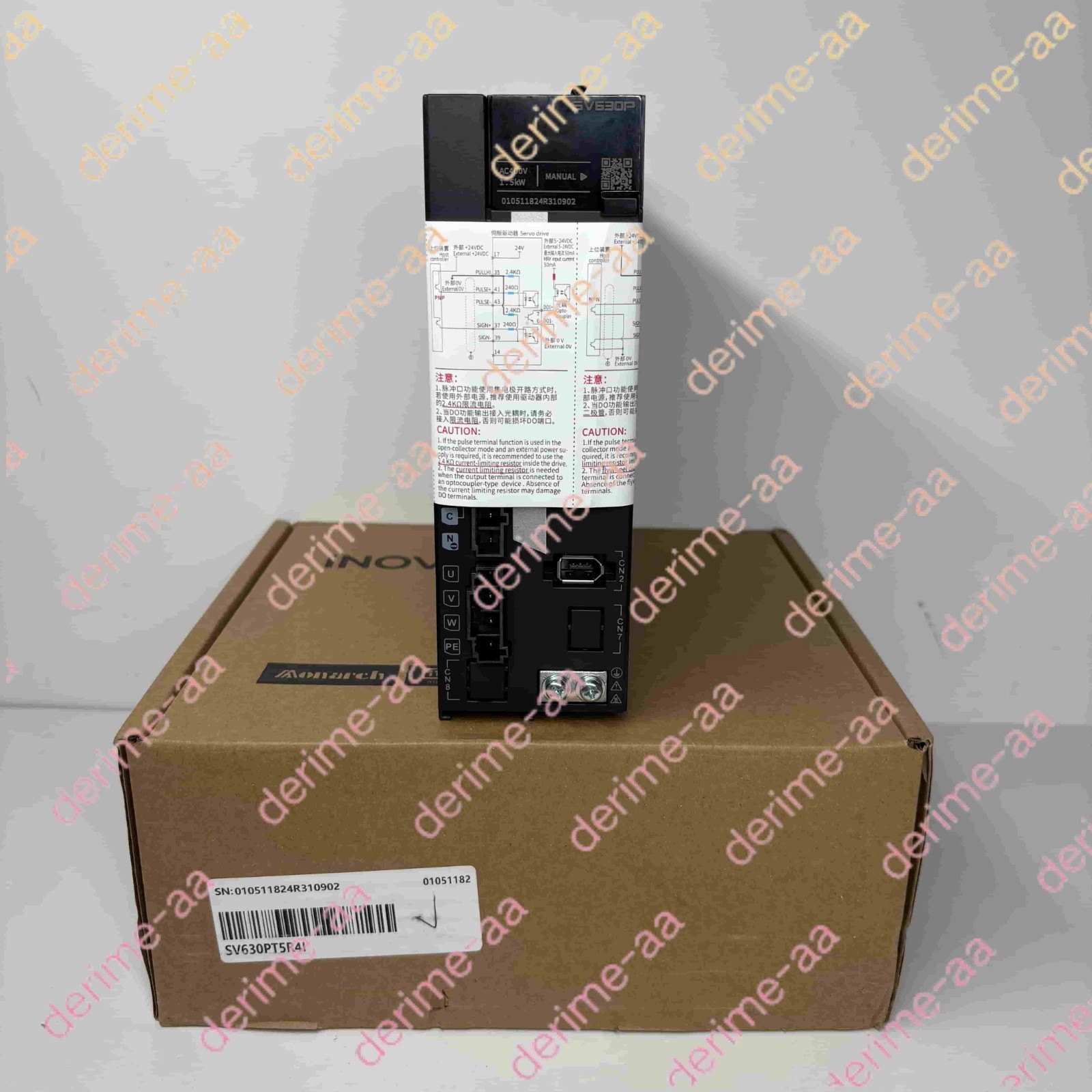 INOVANCE SV630PT5R4I Servo Drive#1pcs new in box