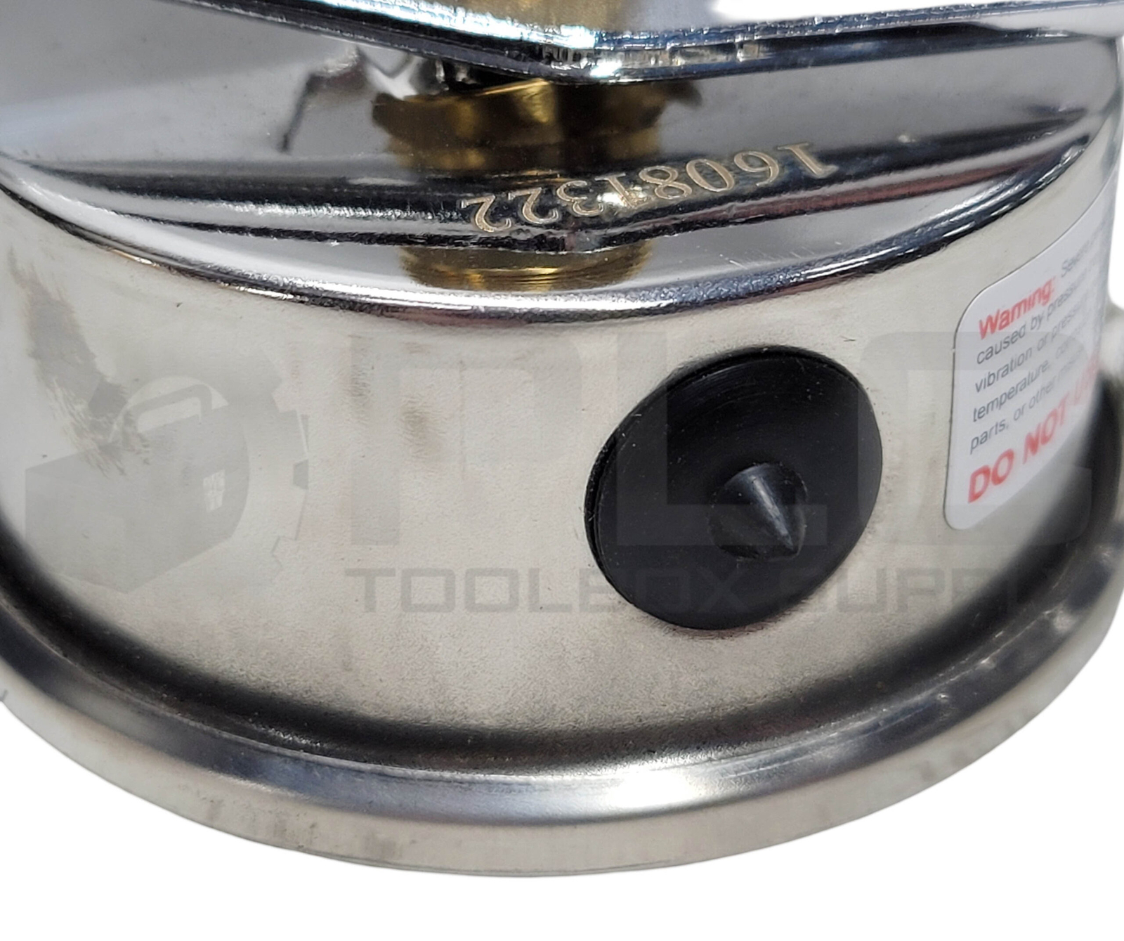 NEW BPC 16081322 PRESSURE GAUGE 0-11BAR 0-160PSI W/ MOUNTING PLATE