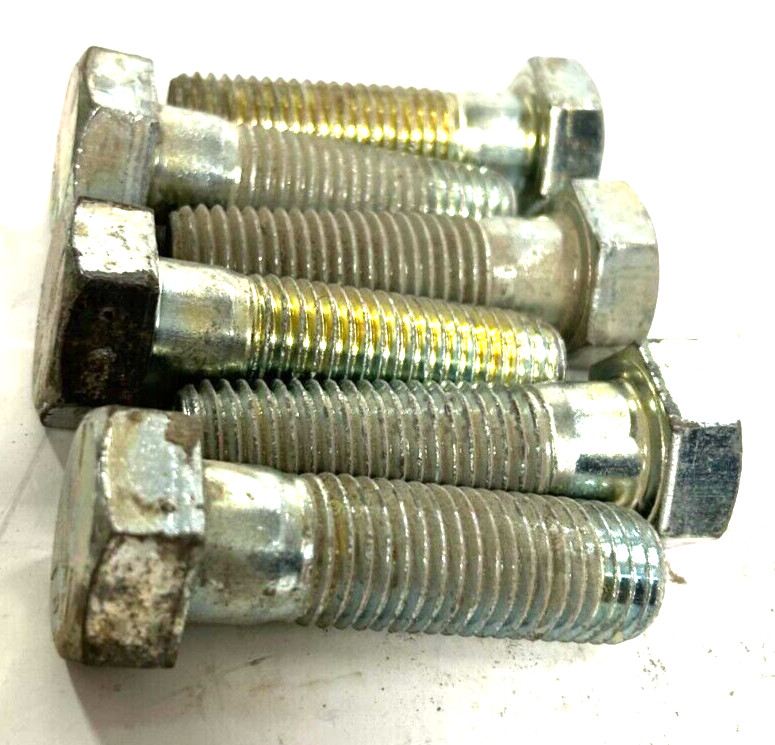 JH HEX HEAD BOLTS 22″-9 GRADE 5 1-1/4″ HEX SIZE PARTIALLY THREADED (LOT OF 6)