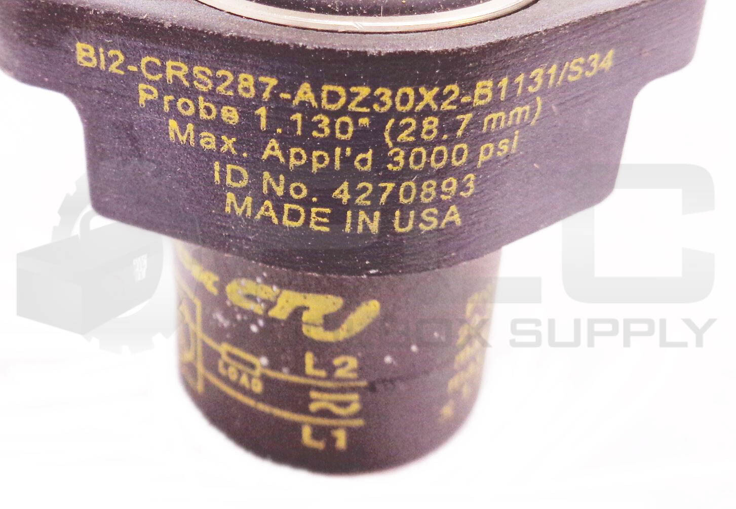 NEW TURCK BI 2-CRS287-ADZ30X2-B1131/S34 PROXIMITY SENSOR 250V AC/DC 4270893