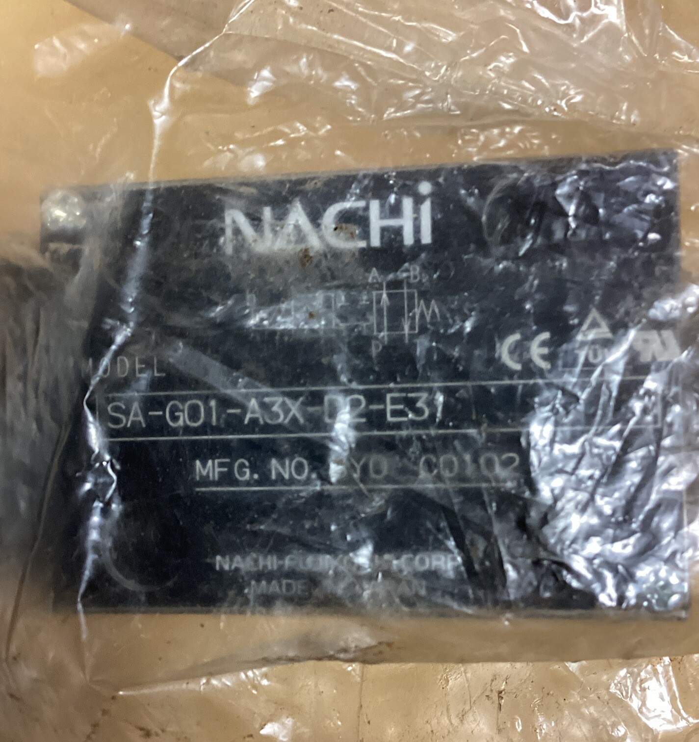 NACHI SA-G01-A3X-D2-E31