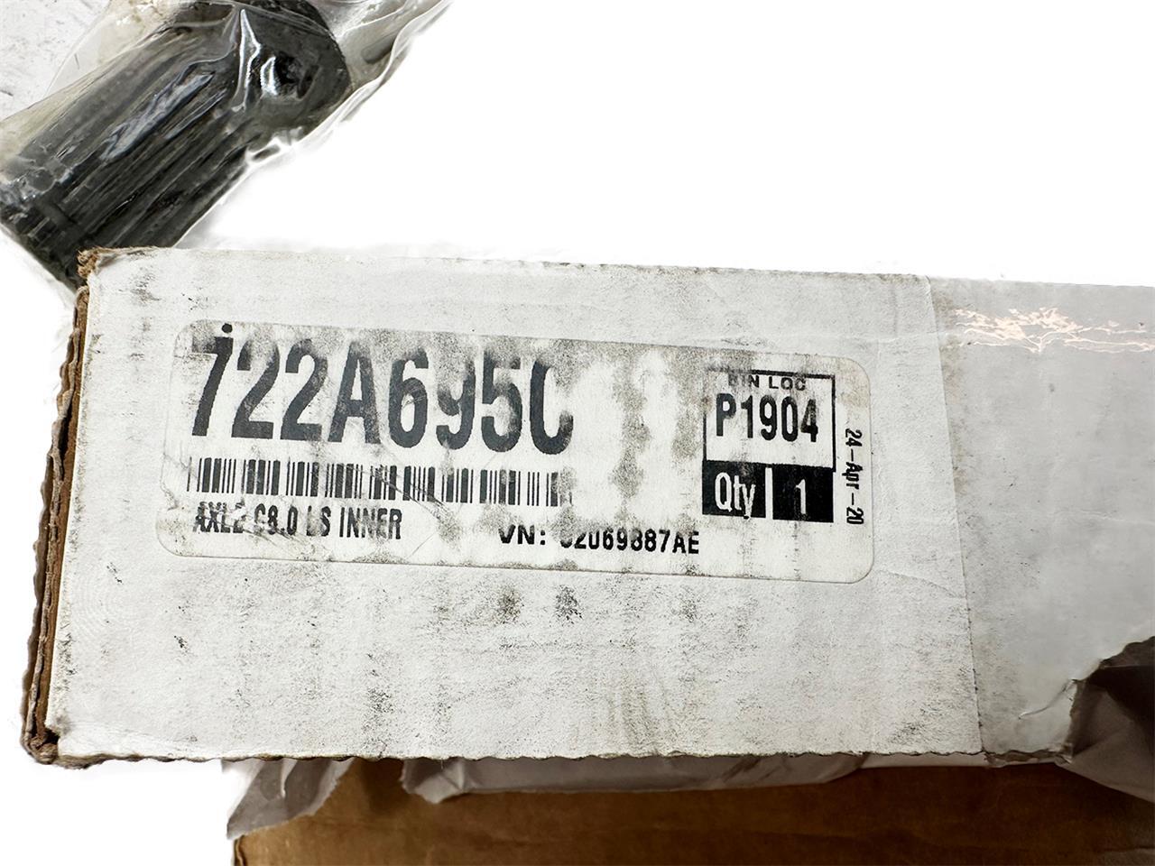 2 Qty 722A695C P1904 Axle C8.0 LS Inner NEW FREE FAST SHIP