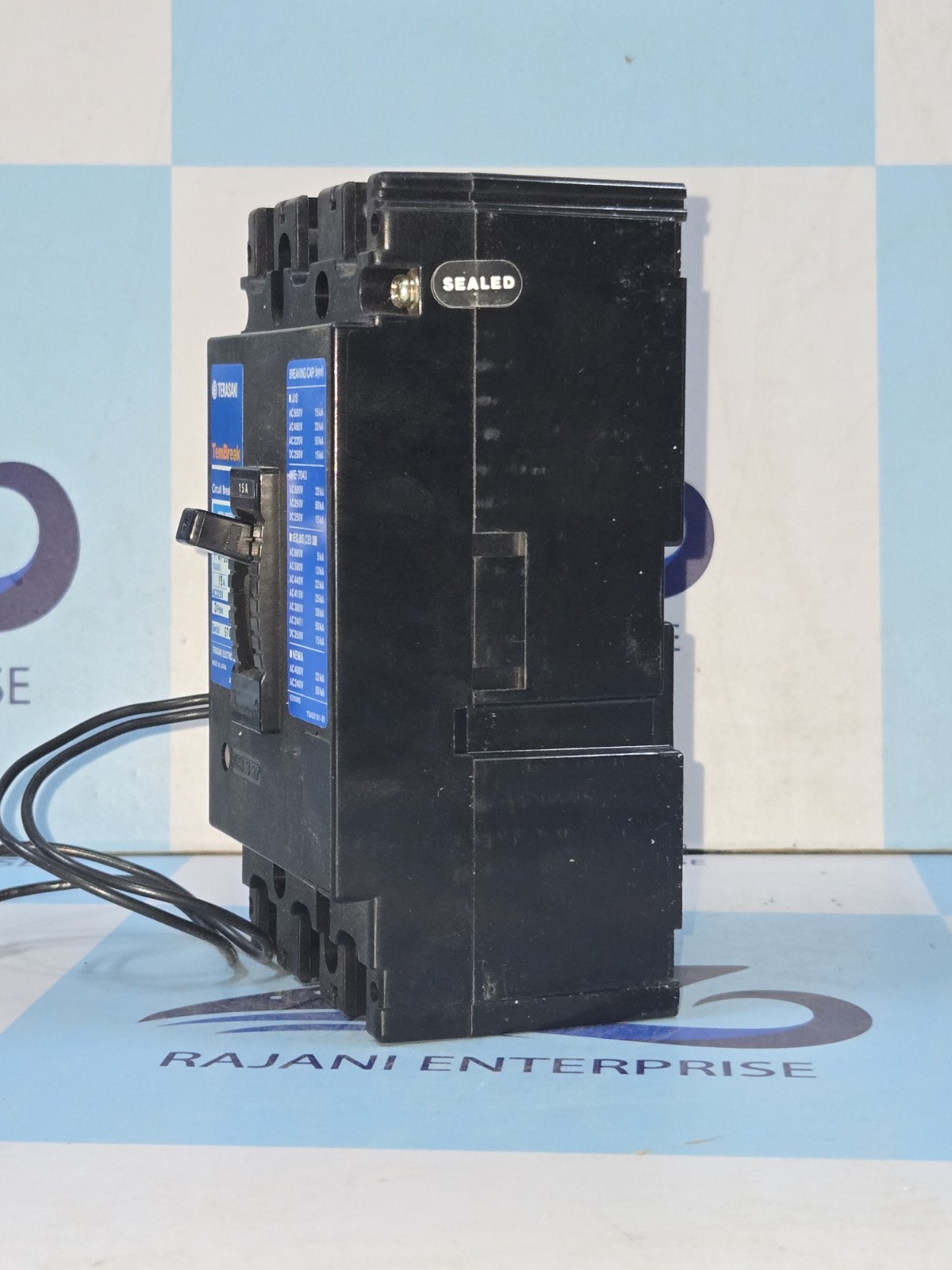 Terasaki Tembreak XS100NS Circuit Breaker 15A 3-Pole with Shunt trip 200-480Vac
