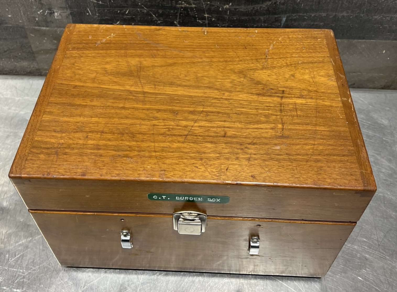 Niagara Mohawk Power Corp. CT Burden Box Used Surplus