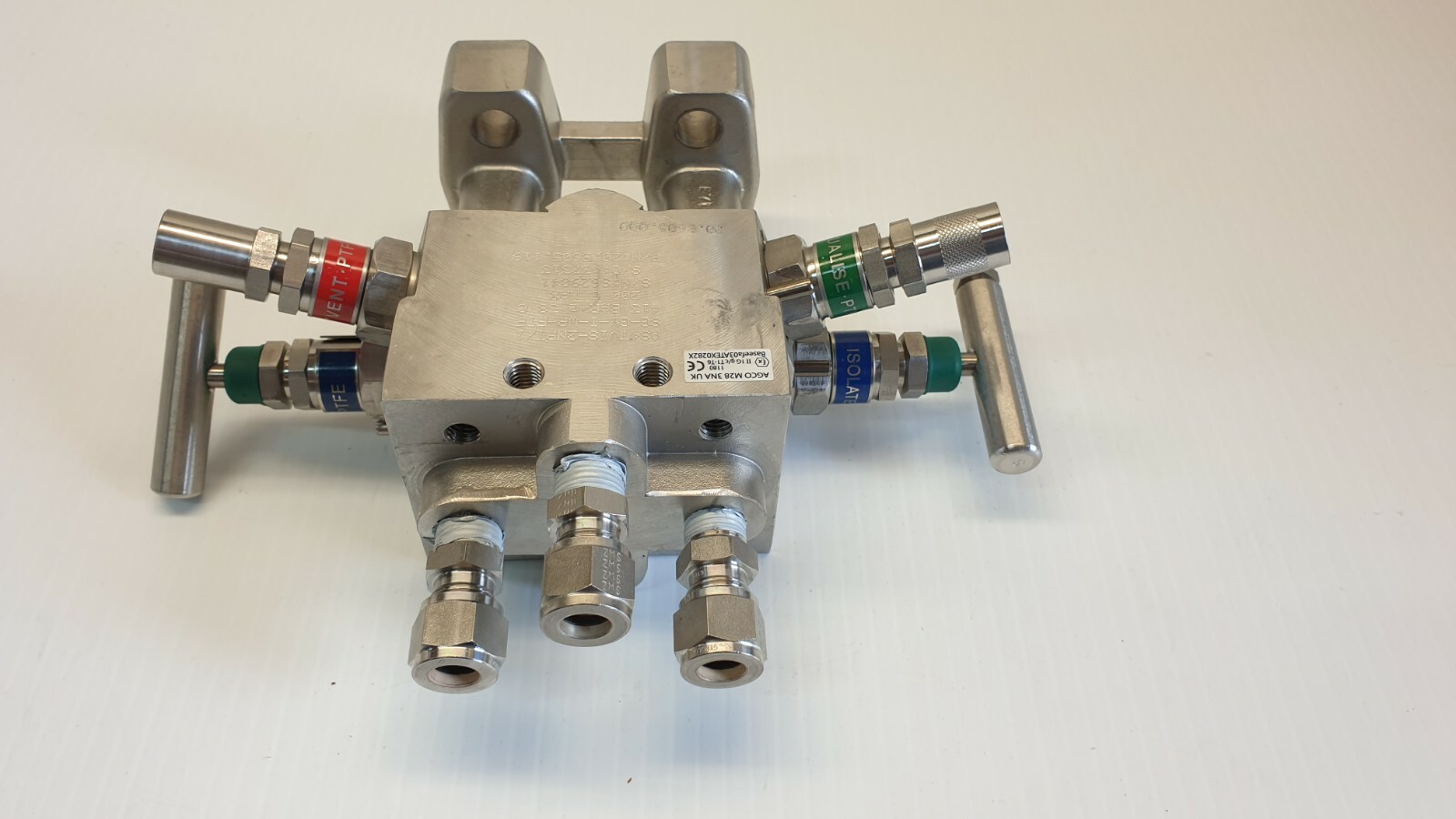 Anderson Greenwood ACGO AS4TVIS-2NPT/1 SG-GY-I-WP-FIF Manifold block assembly