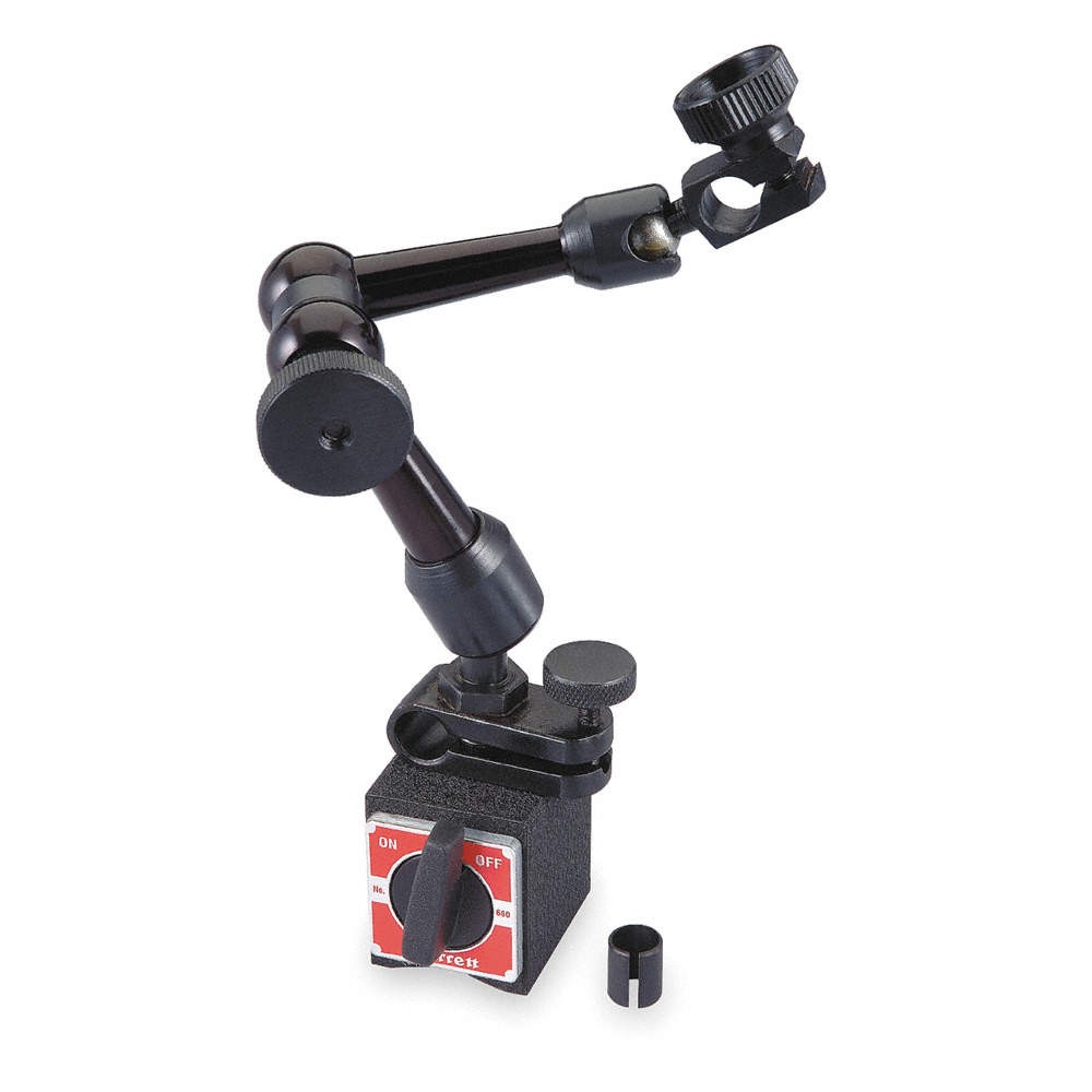 STARRETT 660 Magnetic Base with Articulating Arm 2ZUL7