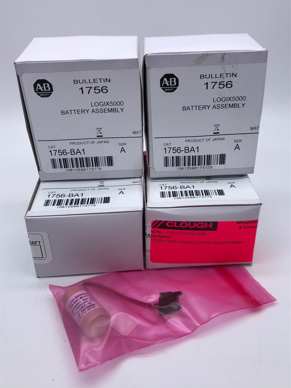 AB 1756-BA1 LOGIX5000 Battery LOGIX PLC NHP756-BA1 Fits Allen Bradley x4
