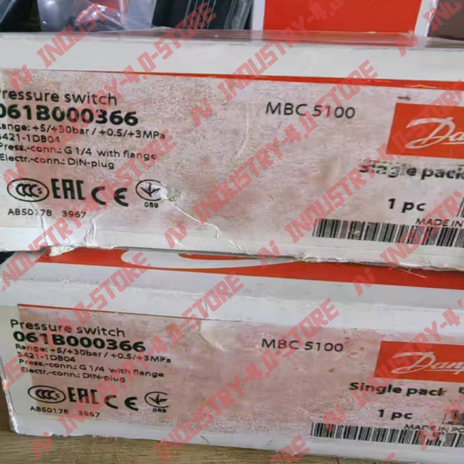 Danfoss 061B000366 MBC5100 Pressure Sensor#1pcs new in box