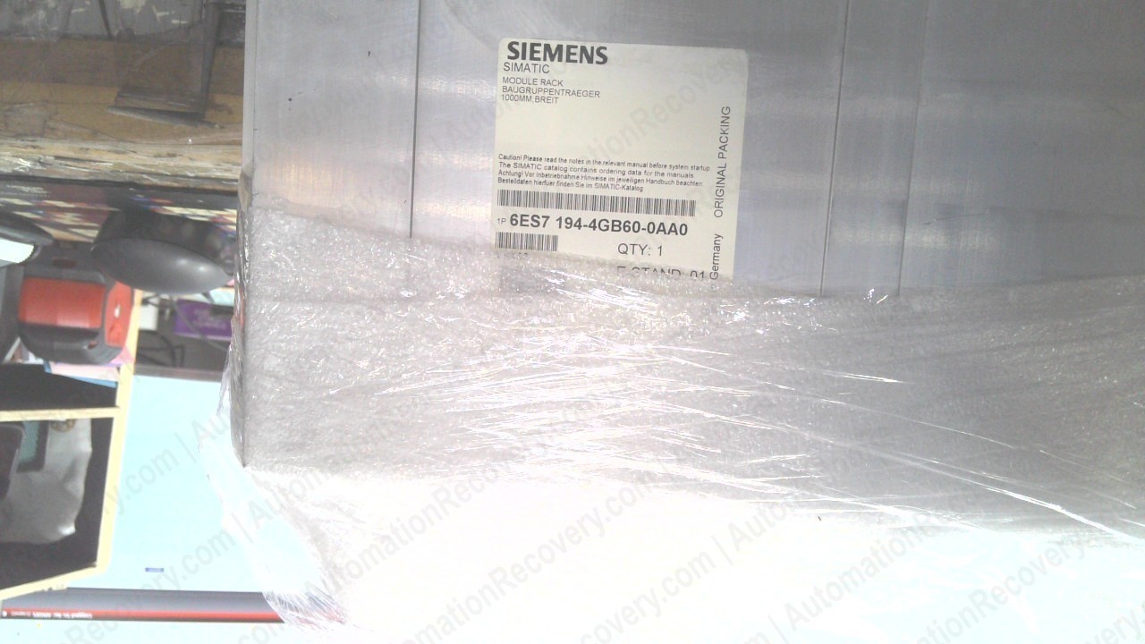 SIEMENS 6ES7194-4GB60-0AA0, SIMATIC BROAD VERSION MODULE RACK, 1000 MM #349173