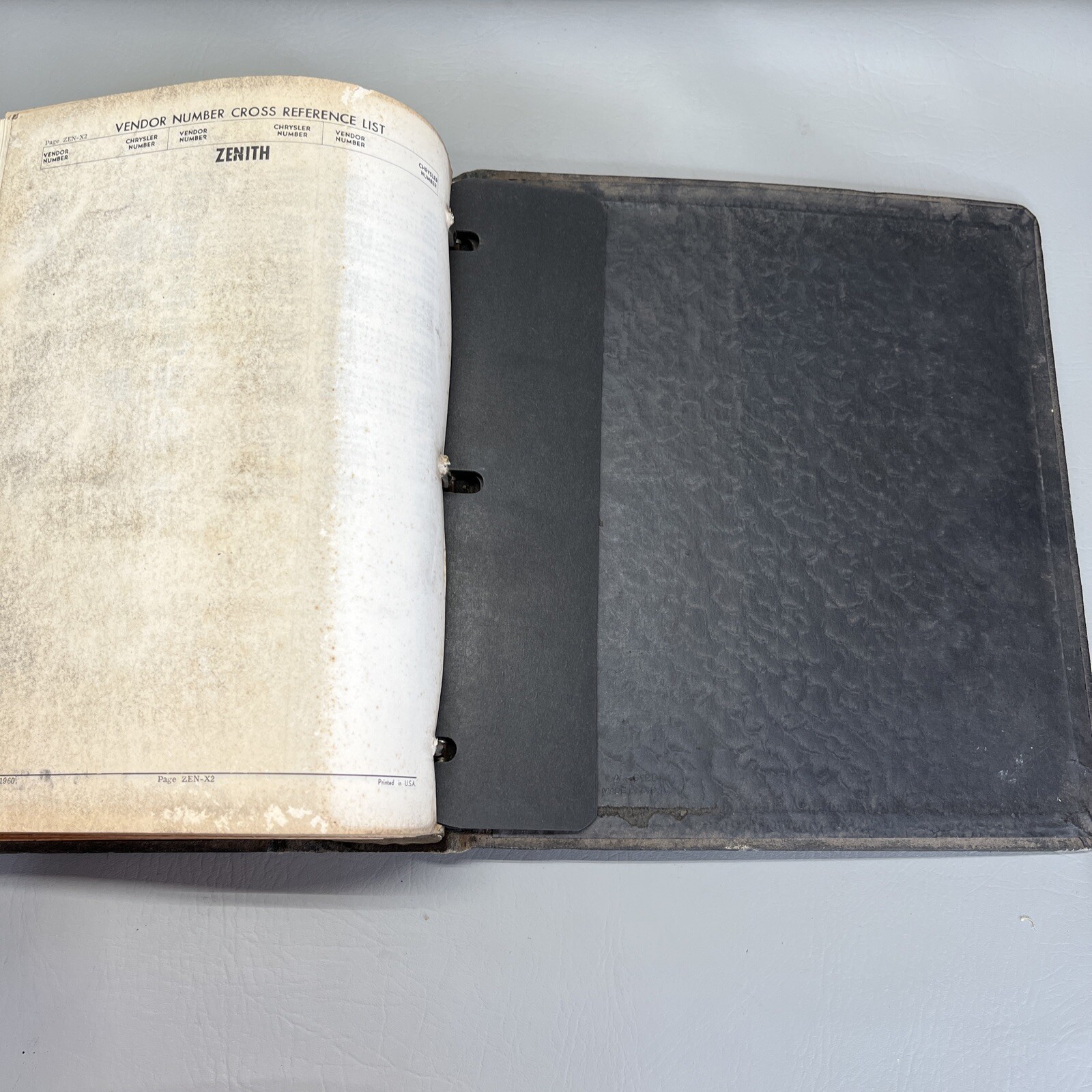 DuPont Duco Dulux Motor Car Service Bulletins Binder Mopar 1961 Dodge Parts Vtg