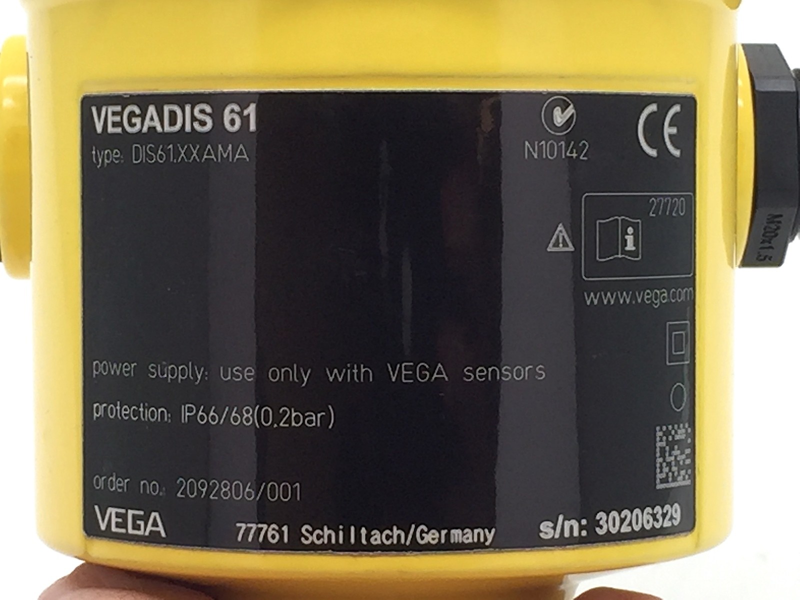 VEGA Vegadis 61 DIS61.XXAMA Level Sensor Display Unit