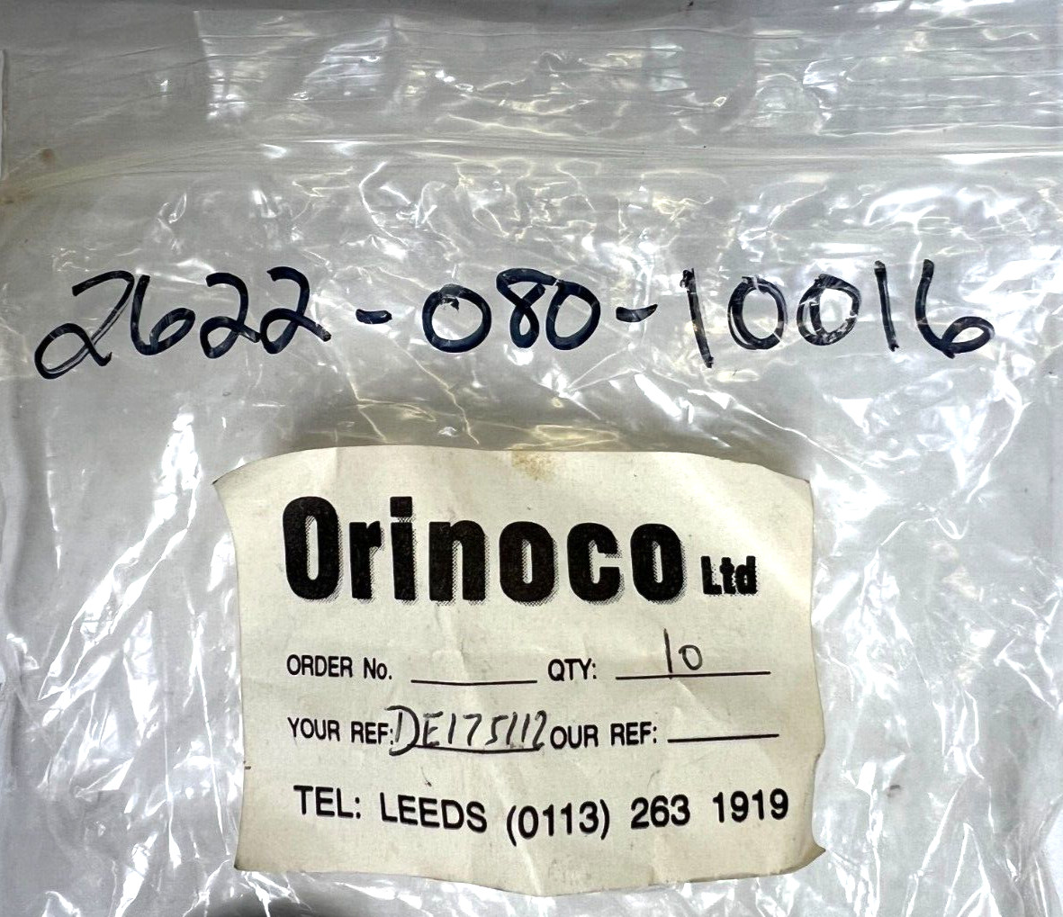 ORINOCO OIL SEAL 1-21/32″ OD 1″ ID LOT OF 10