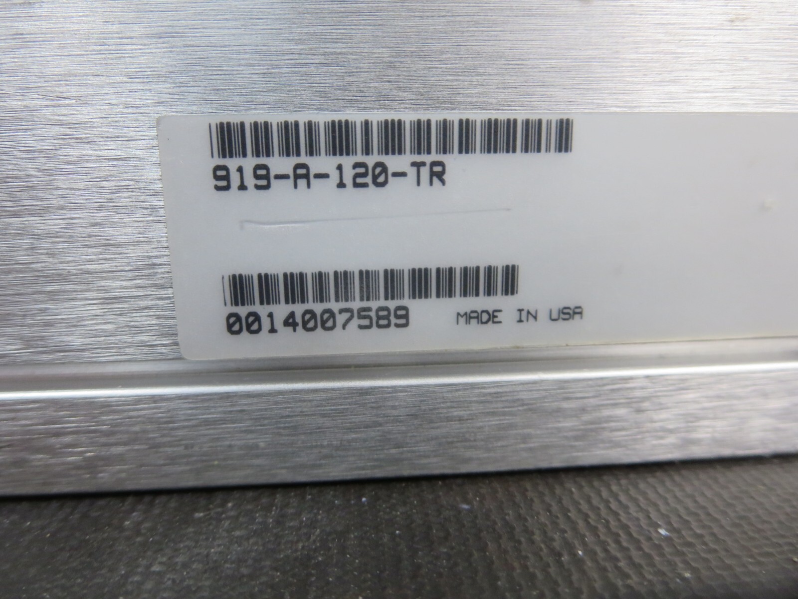 MKS Instruments (HPS Division) 919 Hot Cathode Controller 120V/50-60HZ Used