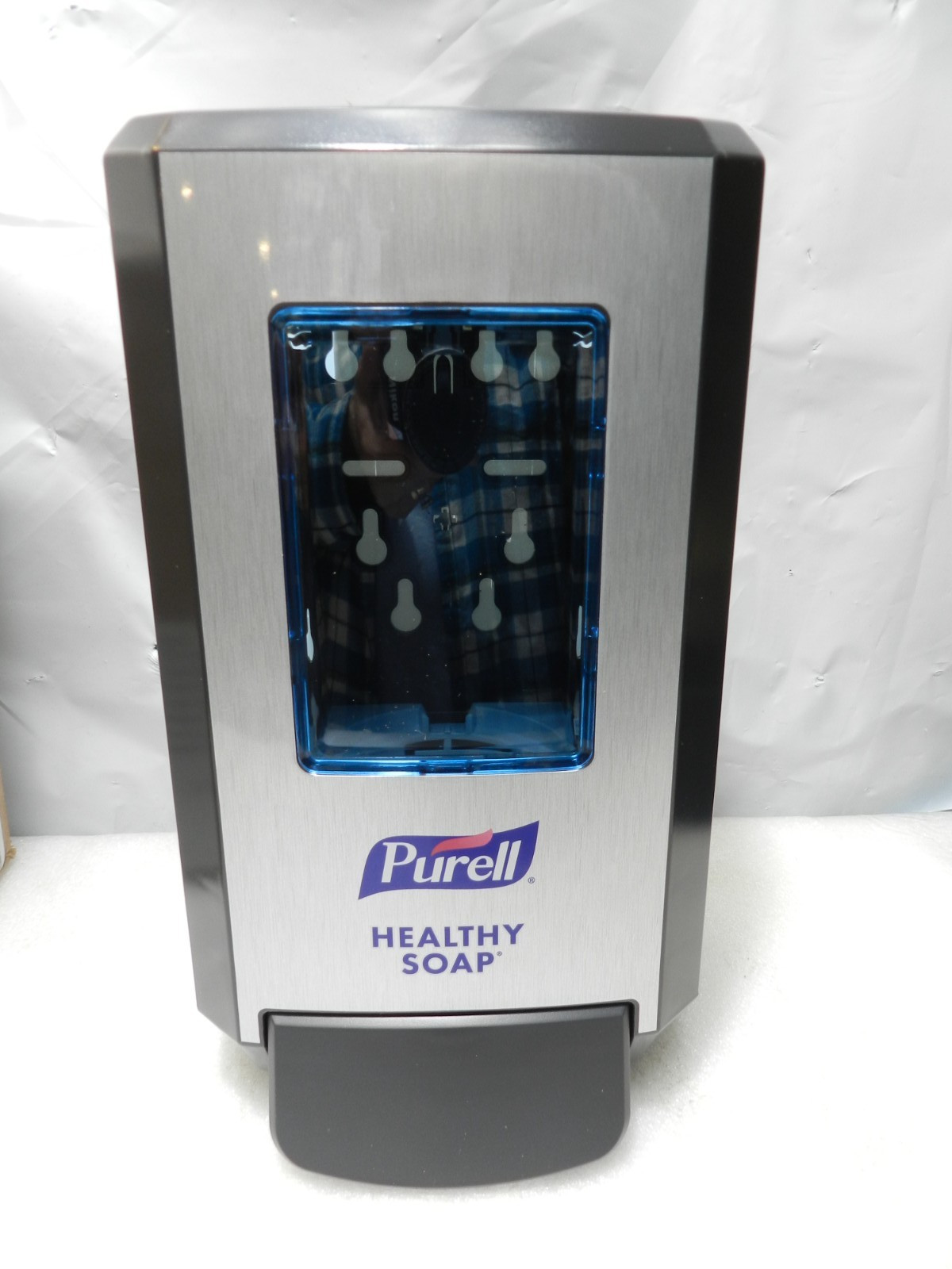 Purell 5134-01 Soap Dispenser, Wall Mount, Manual, Push Style, Graphite H7K
