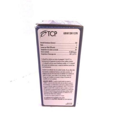 TCP, Elite LED, LED5E12B1127K, 5W, 2700K, lot of 6