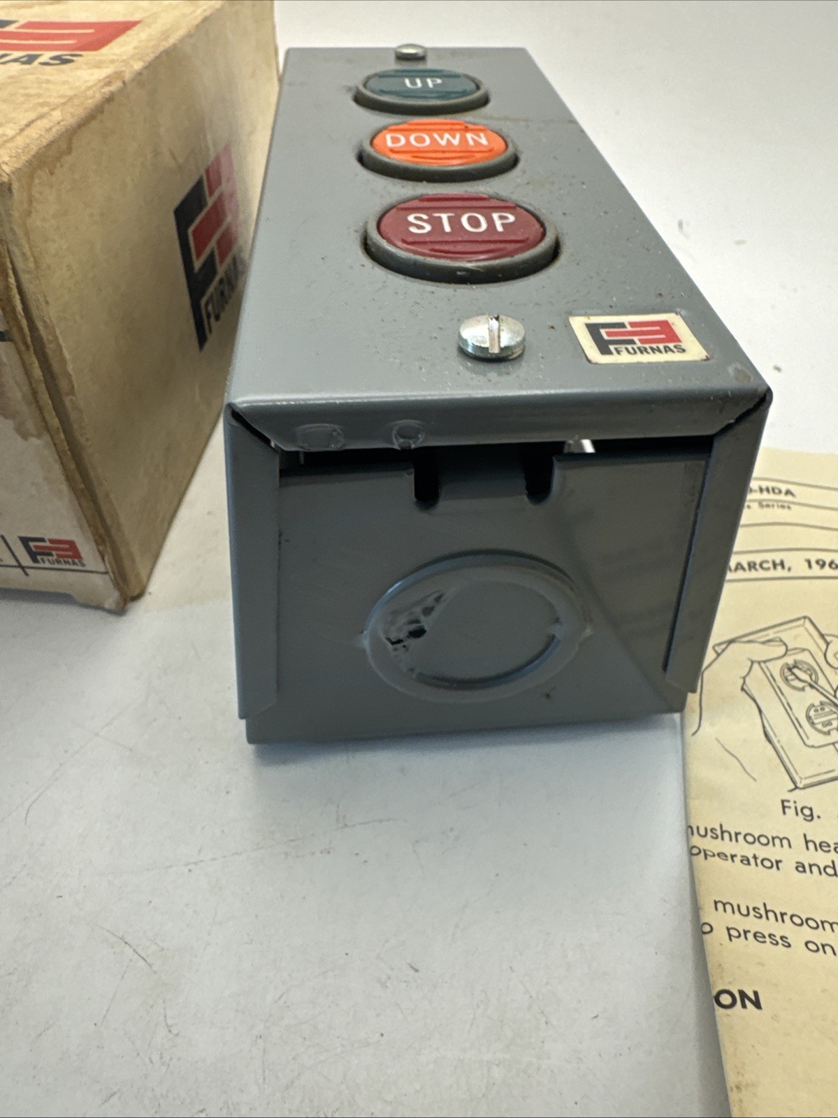 FURNAS 50MA3NPE NSMP New Open Box Old Stock