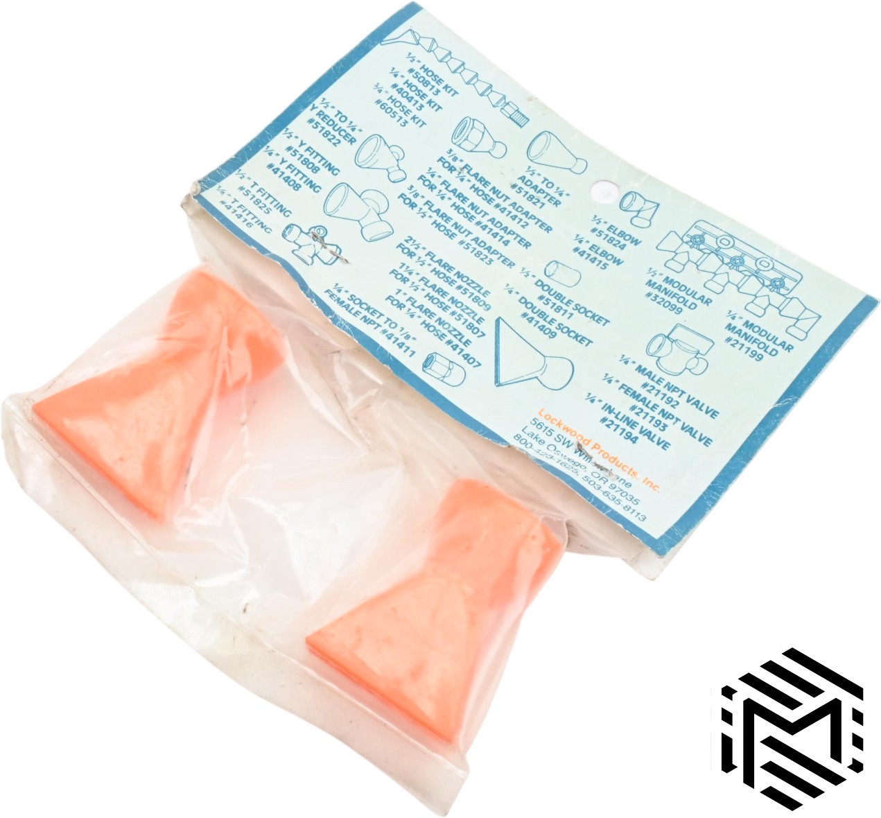 Pack of 2 – Loc-Line 1-1/4″ Flare Nozzles – 1/2″ Tubing – Part #51807