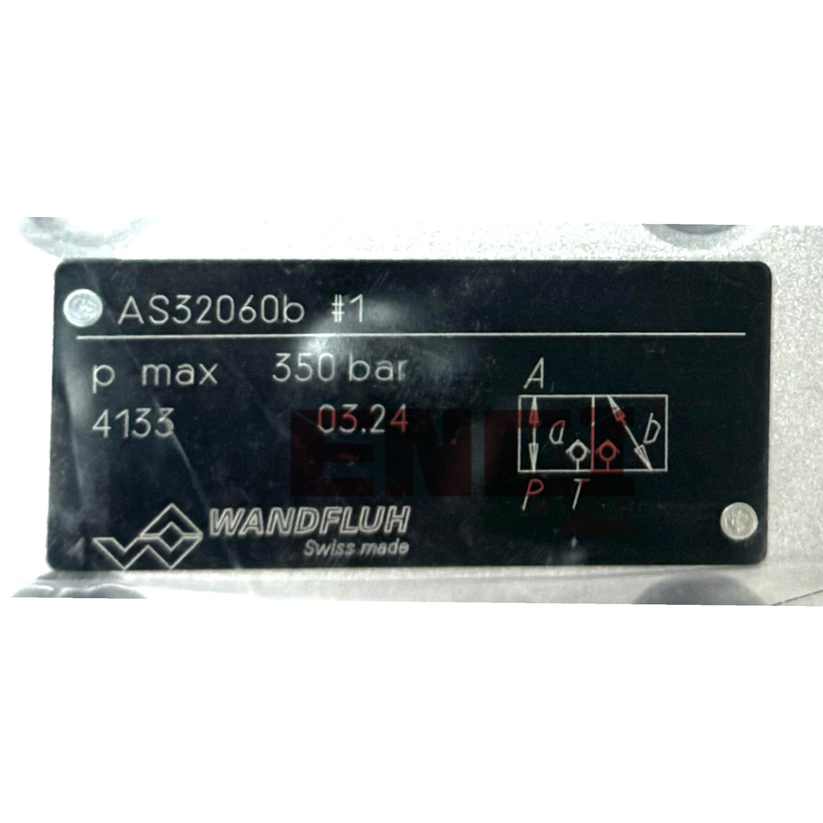 AS32060b #1 24VDC Wandfluh New Solenoid Valve AS32060b-G24 #1