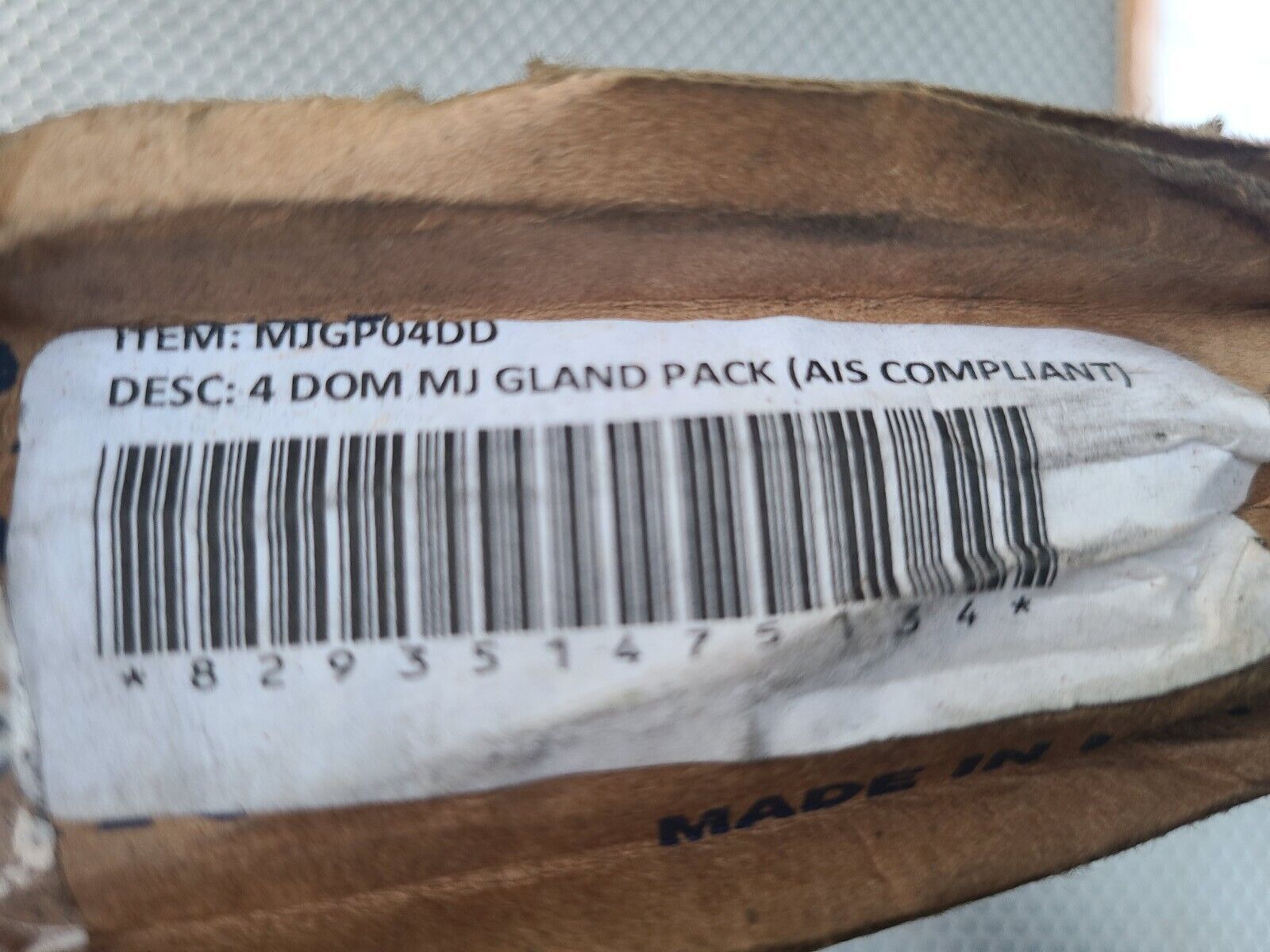 Star Pipe MJGP04DD 4 DOM MJ GLAND PACK (AIS COMPLIANT) 4″