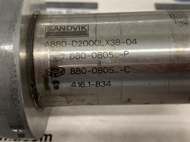 Sandvik Coromant 2″ Indexable Drill – A880-D2000LX38-04 w/Warranty