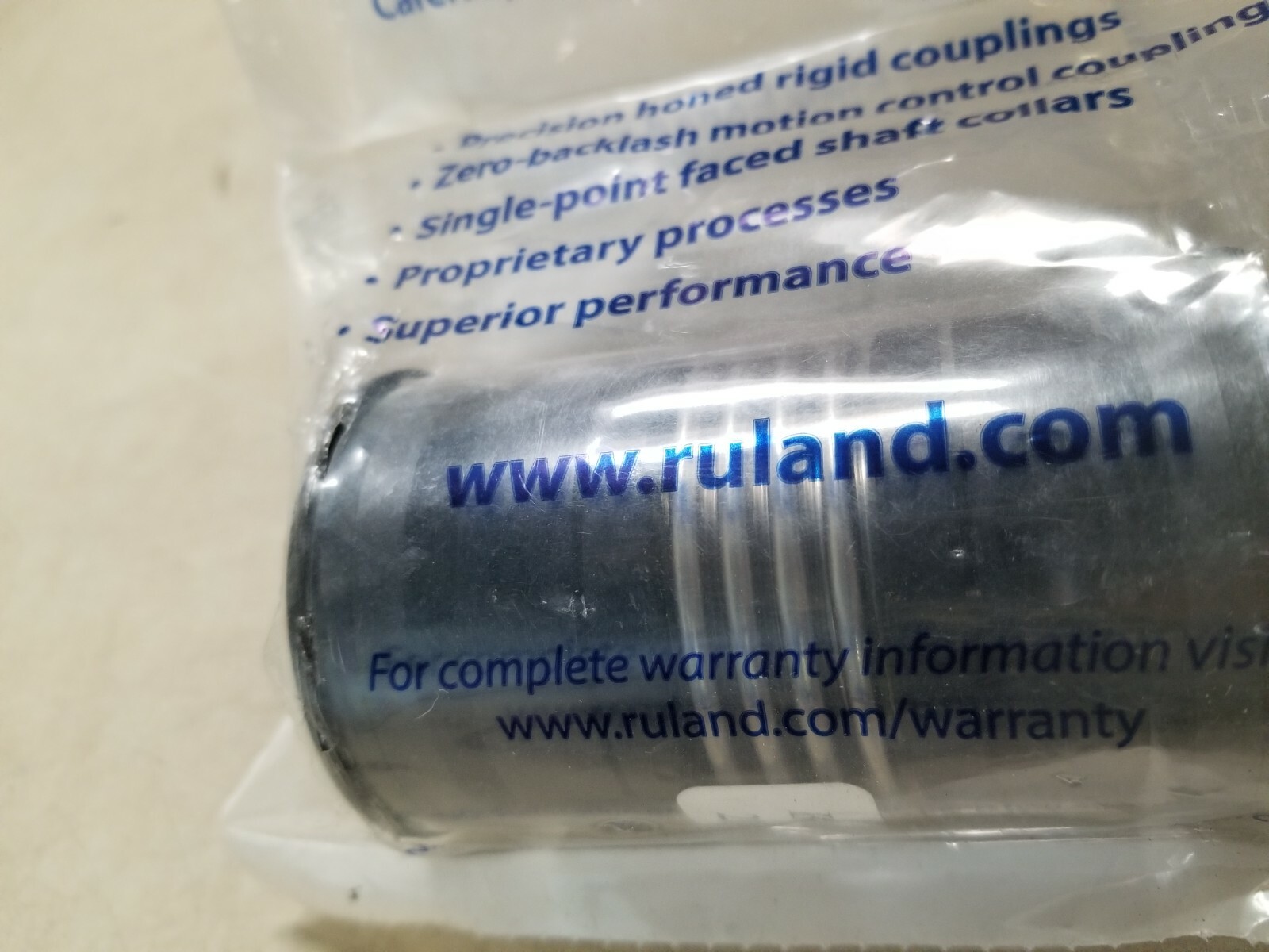 RULAND MANUFACTURING BC32-10-8-A MotionControl Coupling,Clamp,5/8″x1/2″