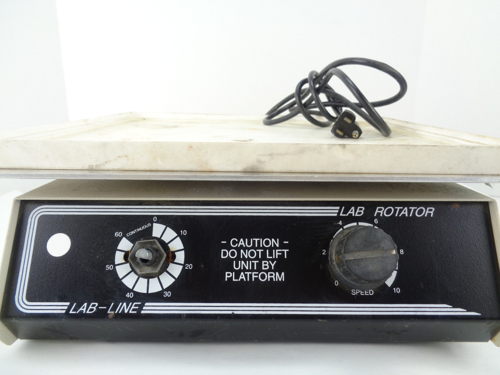 LAB-LINE INSTRUMENTS MODEL 1314 ROTATOR 120 VOLTS 43 AMPT 60 HERTZ 51 WATTS