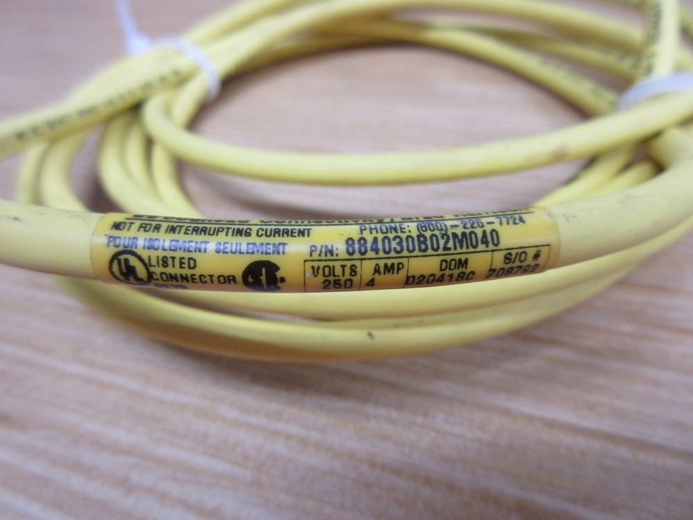 Woodhead Connectivity 884030B02M040 Brad Harrison Cordset Molex