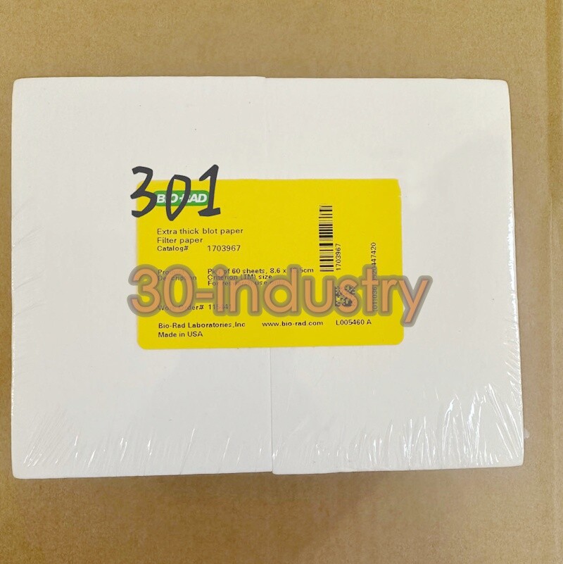 QTY:60/Pack New For 1703967 Extra Thick Blot Paper 8.6×13.5cm Filter Paper