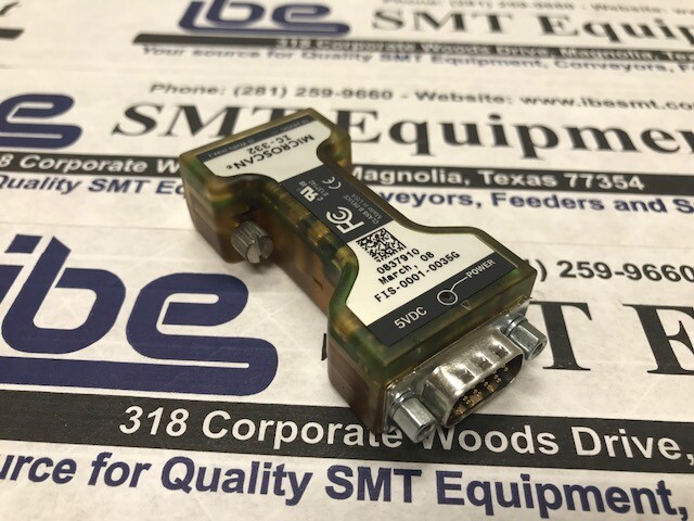 NEW Microscan Interface Connector – IC-332 – FIS-0001-0035G w/Warranty