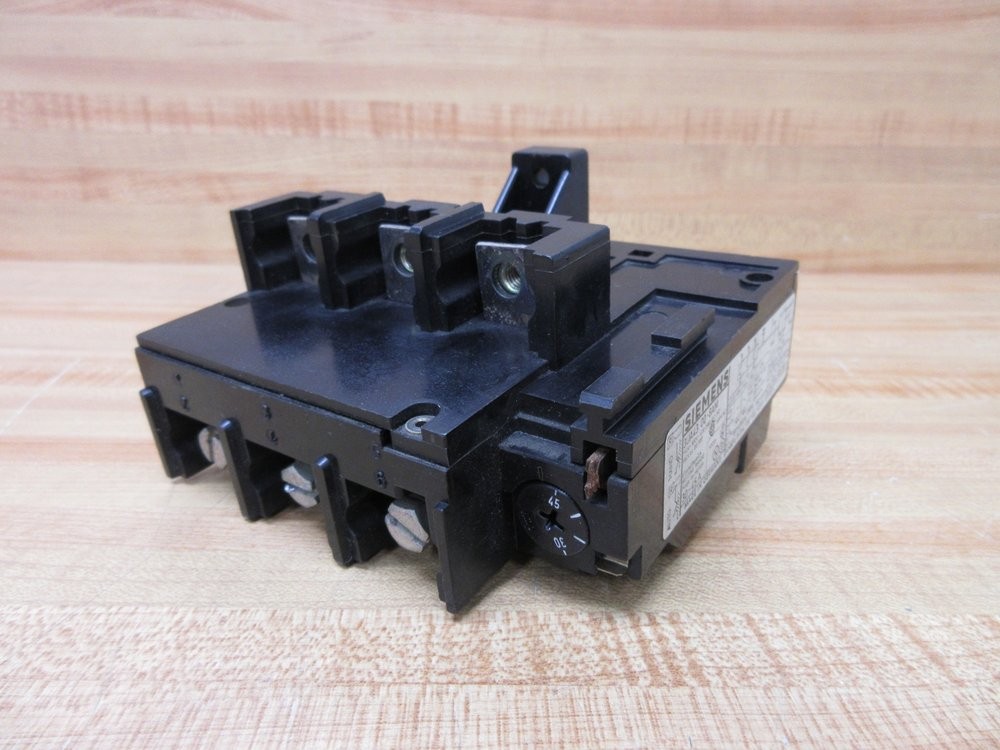 Siemens 3UA43 00-8AM Overload Relay 3AU43008AM Broken Push Button