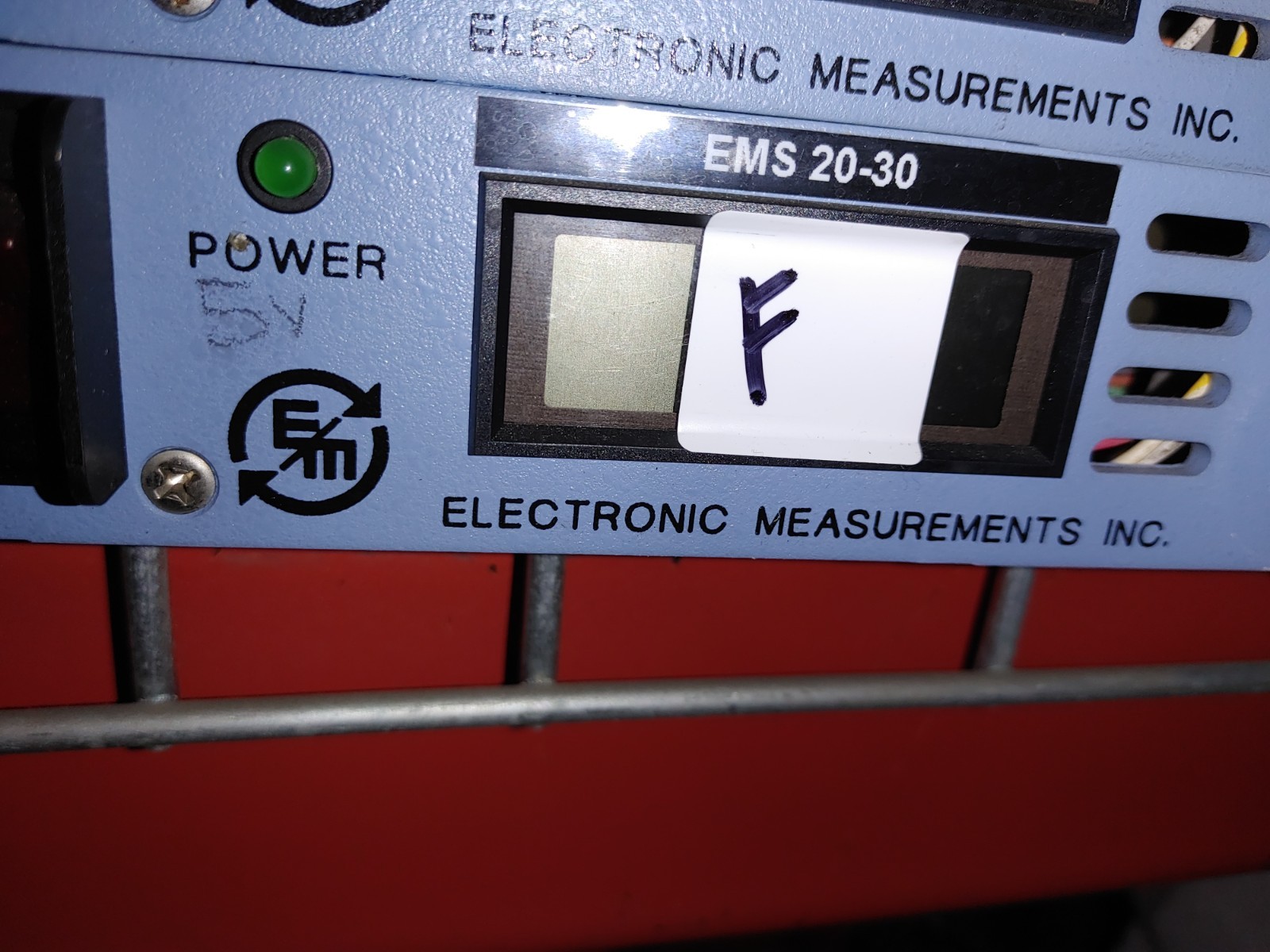 ELECTRONIC MEASUREMENTS EMS 20-30 EMS Power Supply EMS 20-30-2D-1383A