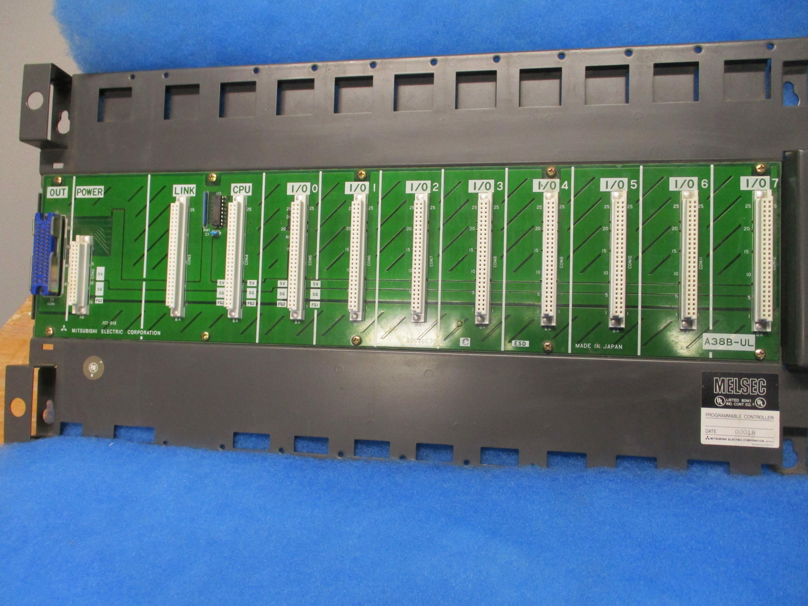 MITSUBISHI BD626E301G51 BACKPLANE PC BOARD A38B-UL 1 YR WARRANTY