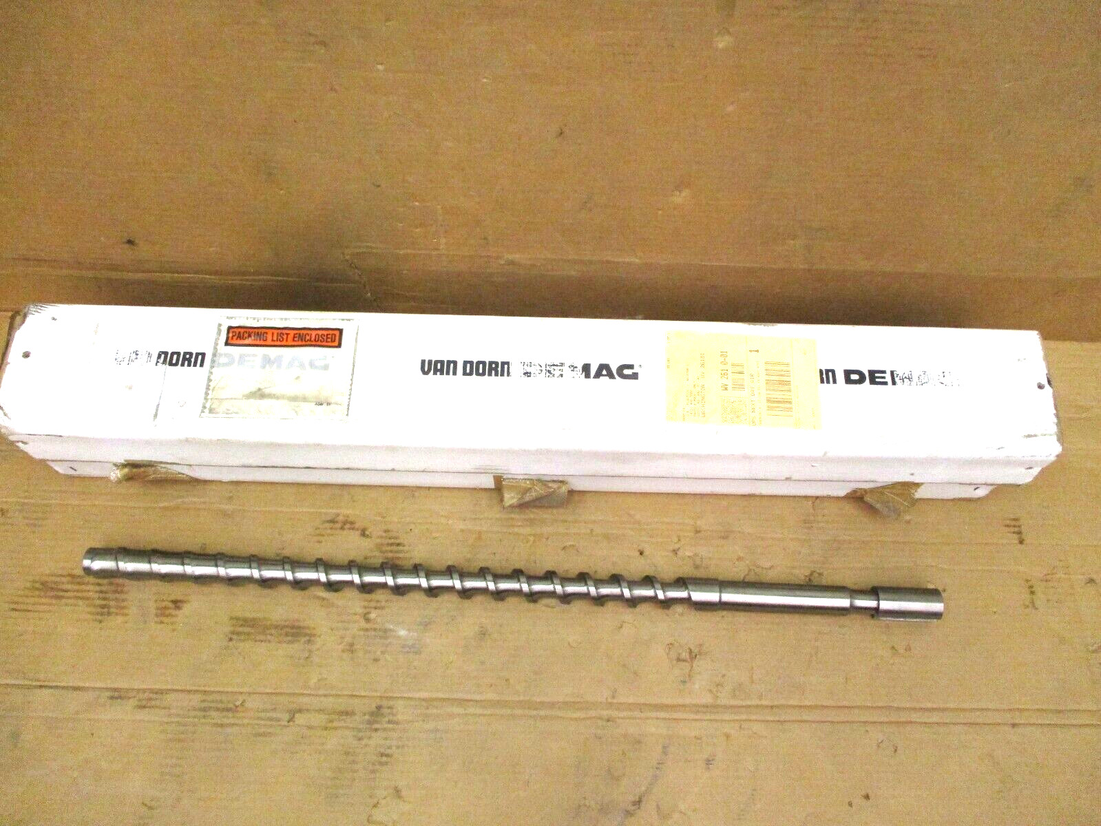 New Open Box Van Dorn Demag 35MM Screw UDDC 352782-01 A5255WVS